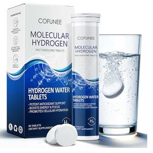 NEW - Hydrogen Tablets w/ Magnesium - H2 Molecular Hydrogen for Drinking water